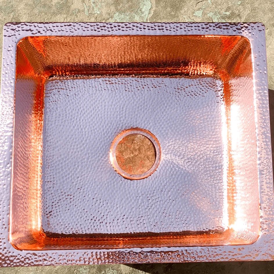 How to Clean Unlacquered Brass Without Ruining the Patina featuring Hammered Copper Kitchen Island Sink – Undermount