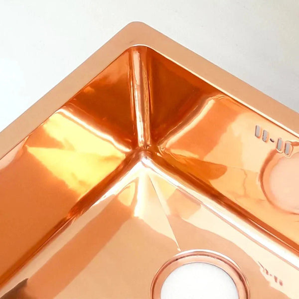 How to Care for a Copper Kitchen Sink: Expert Guide featuring Smooth Copper Kitchen Island Sink – Undermount