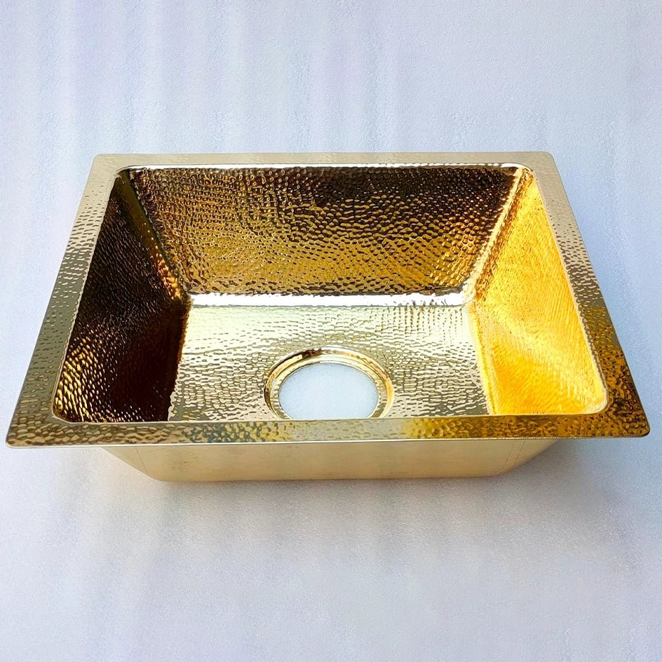 Copper Sink Pros and Cons: An Honest 2-Year Review featuring Handcrafted Hammered Unlacquered Brass Kitchen Sink – Undermount