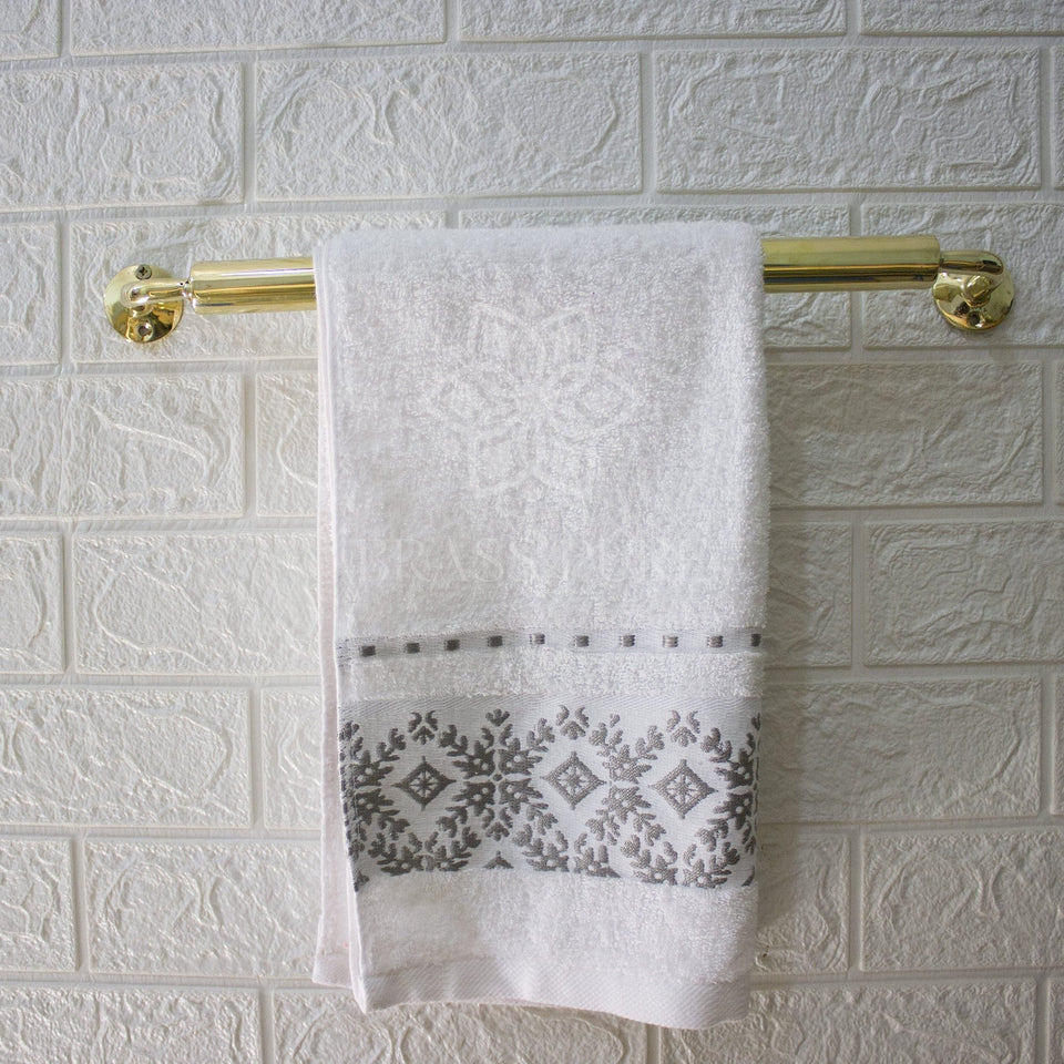 Unlacquered Brass Towel Hanger Bathroom Bathroom Hardware product photo