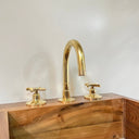 Three Holes Bathroom Faucet Bathroom Faucets detail view 2