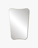 Butterfly Mirror - Unlacquered Solid Brass Mirrors product photo