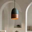 Green Patina Pendant for Vintage Dining or Bar Lighting - Brass For Homes - 