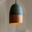 Green Patina Pendant for Vintage Dining or Bar Lighting Pendant Lighting detail view 2