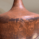 Hammered Copper Flared Dome Pendant – Rustic Ceiling Light - Brass For Homes - 