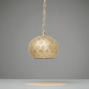 Handcrafted Brass Pendant Lamp – Moroccan Engraved Ceiling Light Pendant Lighting product photo