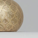 Handcrafted Brass Pendant Lamp – Moroccan Engraved Ceiling Light Pendant Lighting detail view 3
