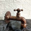 Handmade Brass Water-Tap - Copper finish home decor accent for entryways, bathrooms, kitchens, shelves, and warm artisan interiors - view 5