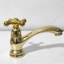 Handmade Single Hole Bathroom Faucet bathroom faucet for bathroom vanities, powder rooms, basin sinks, and vintage-inspired wash spaces - view 2