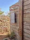 Unlacquered Solid copper shower, outdoor shower, outdoor shower Shower Systems detail view 2