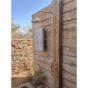 Unlacquered Solid copper shower, outdoor shower, outdoor shower Shower Systems detail view 4
