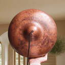Rustic Copper Pendant Lights – Solid Dome Ceiling Fixtures for Kitchens Pendant Lighting detail view 3