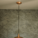 Solid Copper Pendant Light - Hammered Copper Pendant ligh pendant light for kitchen islands, dining rooms, vanities, and warm artisan interiors - view 4