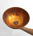 Solid Engraved Copper Vessel Sink Sinks detail view 2