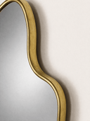 The Gate - Hand-Forged Solid Unlacquered Brass Mirror Mirrors detail view 6
