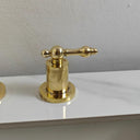 Unlacquered Brass Vanity Faucet Bathroom Faucets detail view 4
