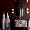 Unlacquered Brass Deck Mounted Faucet Bathroom Faucets detail view 3