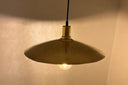 Unlacquered Brass Dome Pendant Light — Moroccan Shadow Ceiling Lamp Pendant Lighting detail view 4