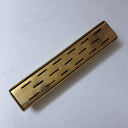 Unlacquered Brass Floor Drain Bathroom Hardware detail view 3