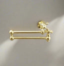 Unlacquered Brass Pot Filler Kitchen Faucets detail view 3