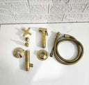 Unlacquered Brass Sprayer With Handle Kitchen Faucets detail view 2