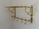 Unlacquered Brass Towel Rack Bathroom Hardware detail view 4