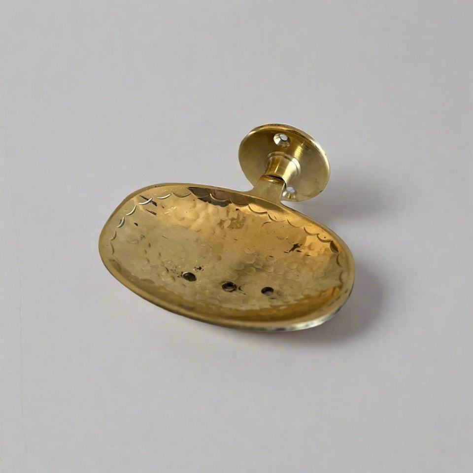Unlacquered Brass Wall Mount Soap Dish Bathroom Hardware product photo