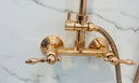 Handmade Copper Shower System – Luxury Rainfall Shower Fixture Shower Systems detail view 5