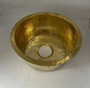 Hammered Brass Round Sink Sinks detail view 3