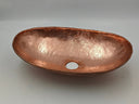 Solid Copper Vessel Sink for Kitchens and Bathrooms home decor accent for entryways, bathrooms, kitchens, shelves, and warm artisan interiors - view 2