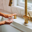 Built In Sink Soap Dispenser home decor accent for entryways, bathrooms, kitchens, shelves, and warm artisan interiors - view 2