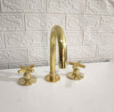 Widespread Bathroom Faucet Sink home decor accent for entryways, bathrooms, kitchens, shelves, and warm artisan interiors - view 2